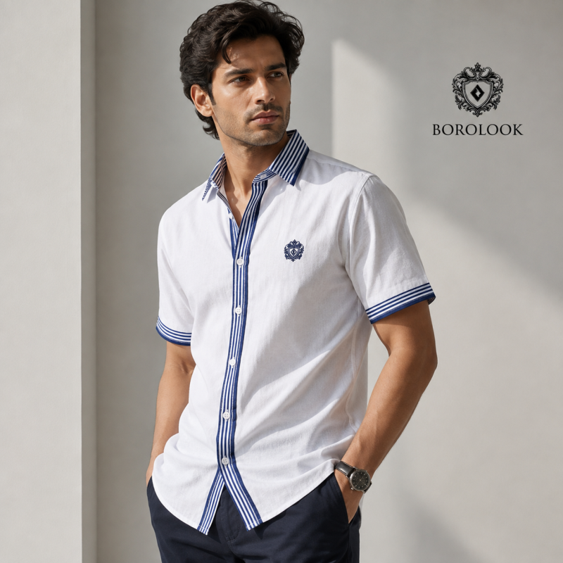 Rimi Signature Stripe Half Shirt